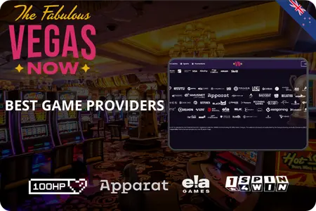 VegasNow Best Game Providers